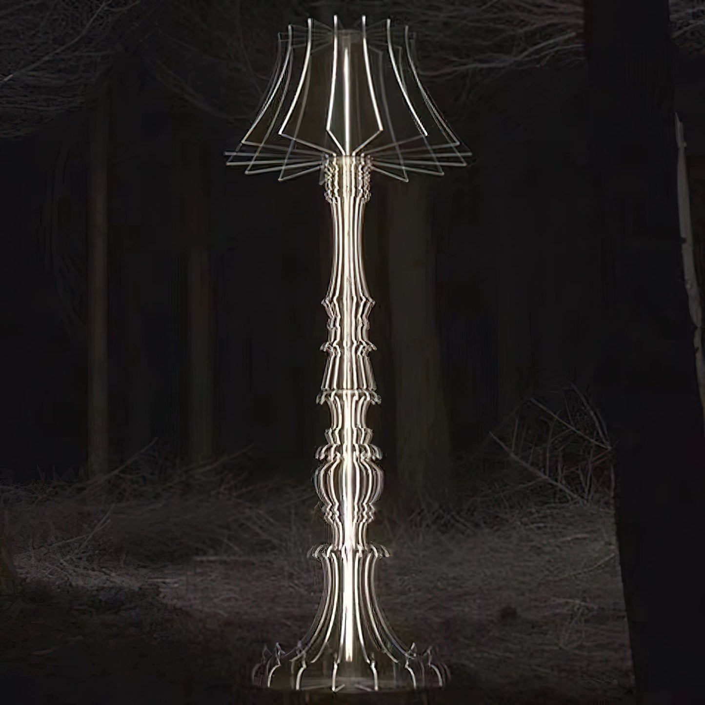 Josephine Table & Floor Lamp with Integrated LED Lighting