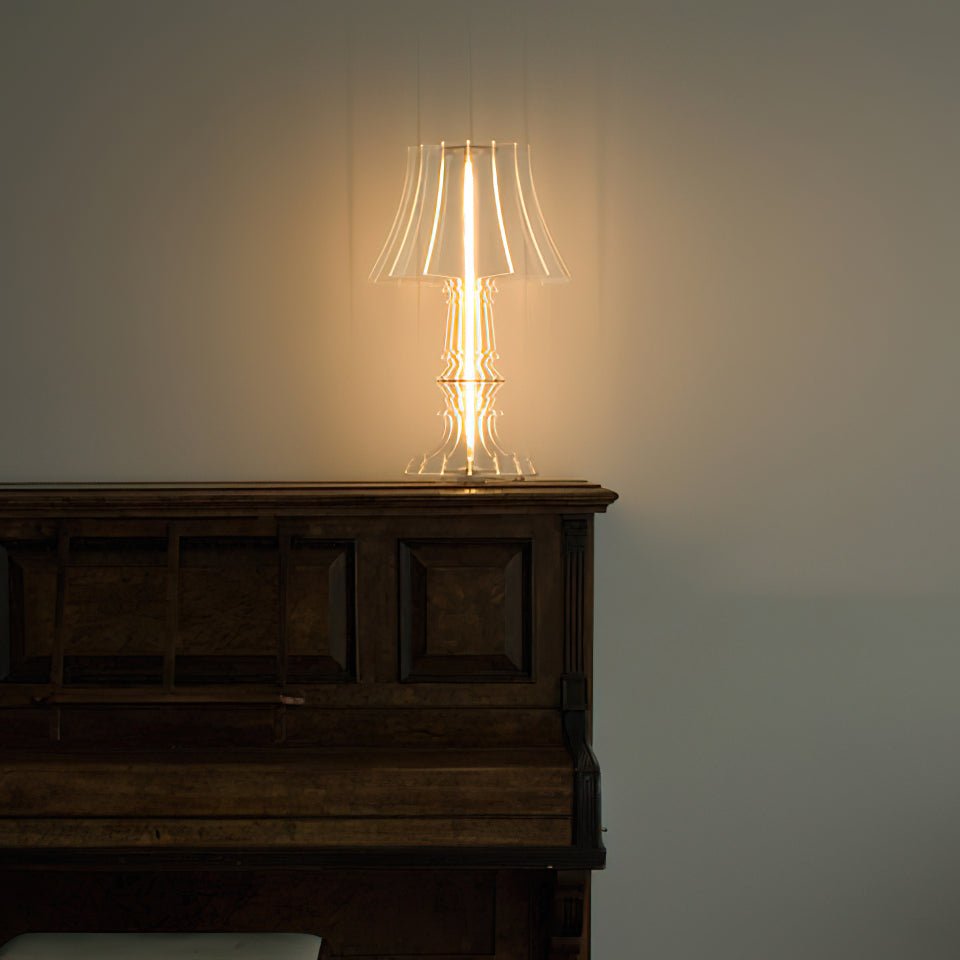 Josephine Table & Floor Lamp with Integrated LED Lighting