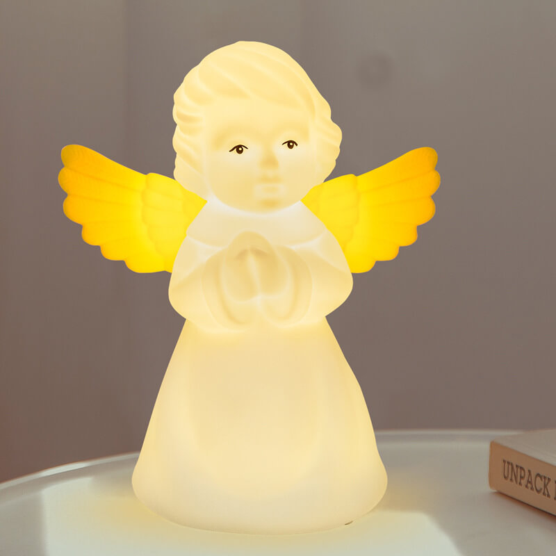 Kreativer Engel Silicone LED Colour Changing Kids Night Light