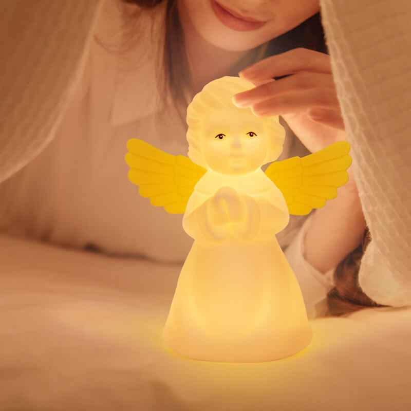Kreativer Engel Silicone LED Colour Changing Kids Night Light