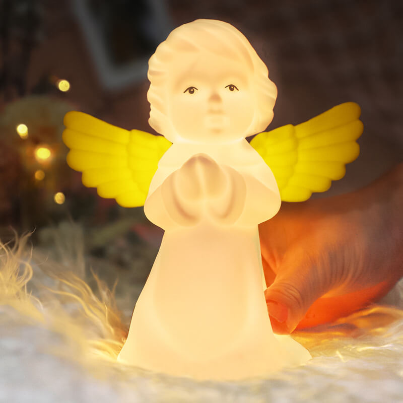 Kreativer Engel Silicone LED Colour Changing Kids Night Light