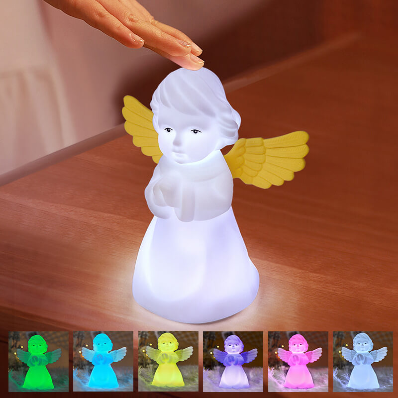 Kreativer Engel Silicone LED Colour Changing Kids Night Light
