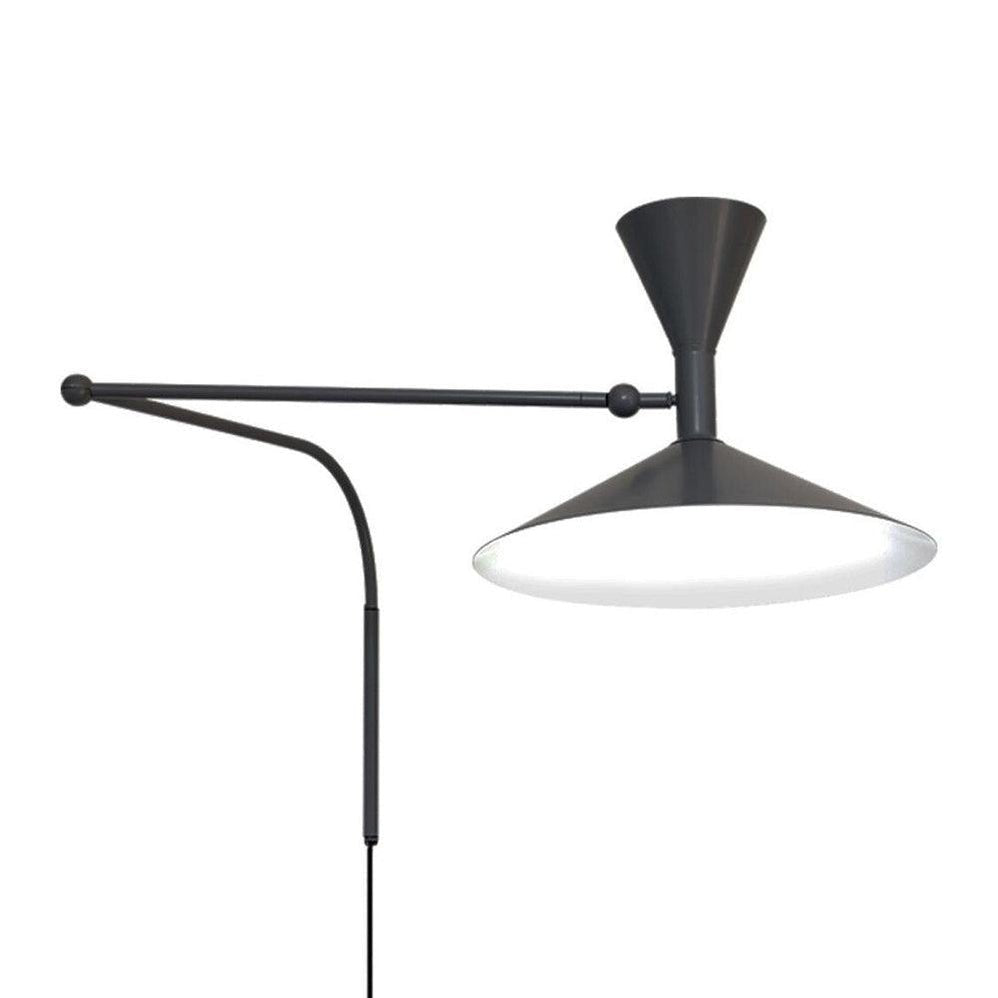 Marseille Plug-in Wall Light with Adjustable Arm and LED