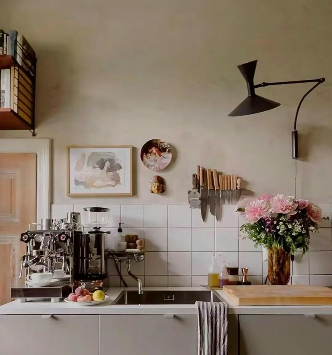 Marseille Plug-in Wall Light with Adjustable Arm and LED