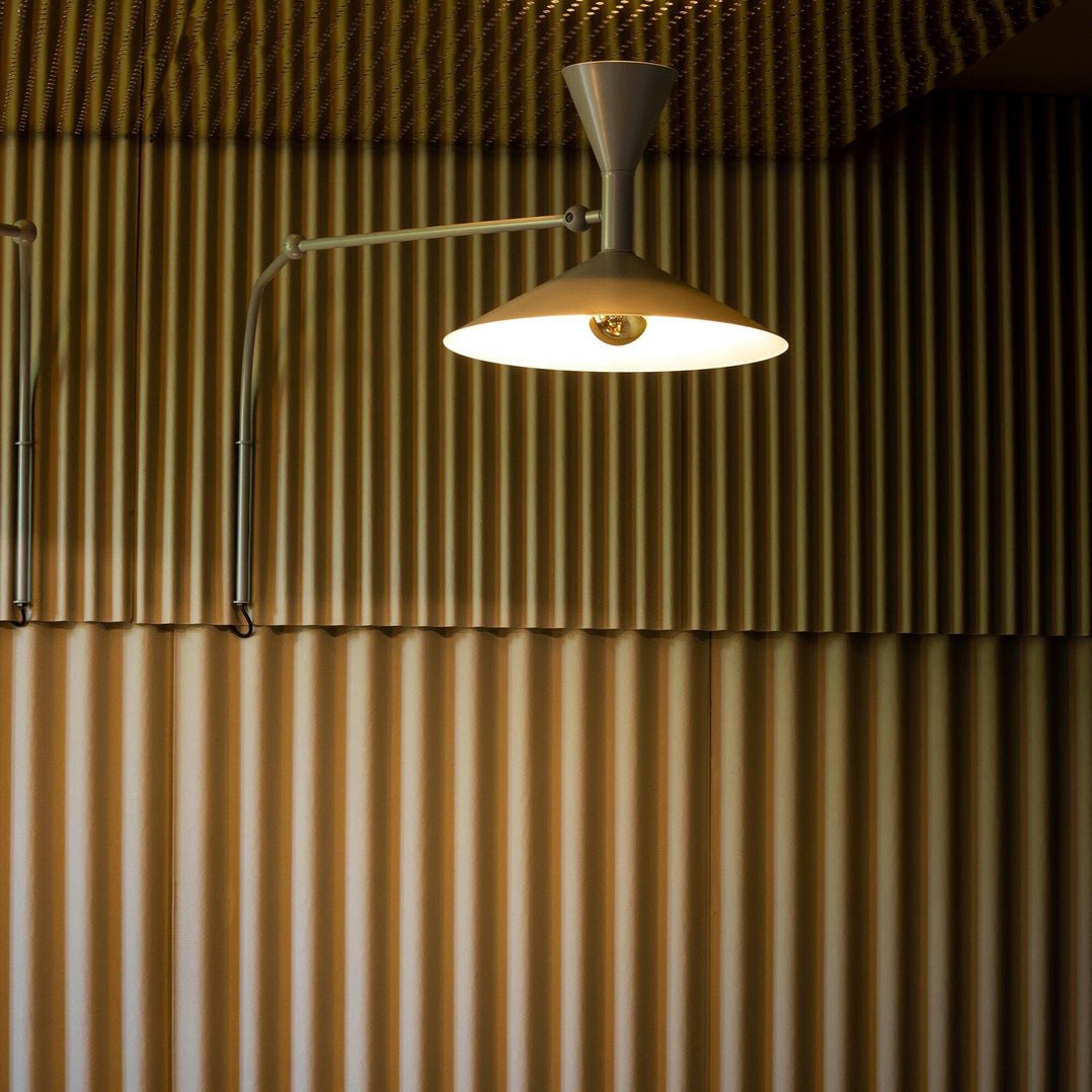 Marseille Plug-in Wall Light with Adjustable Arm and LED