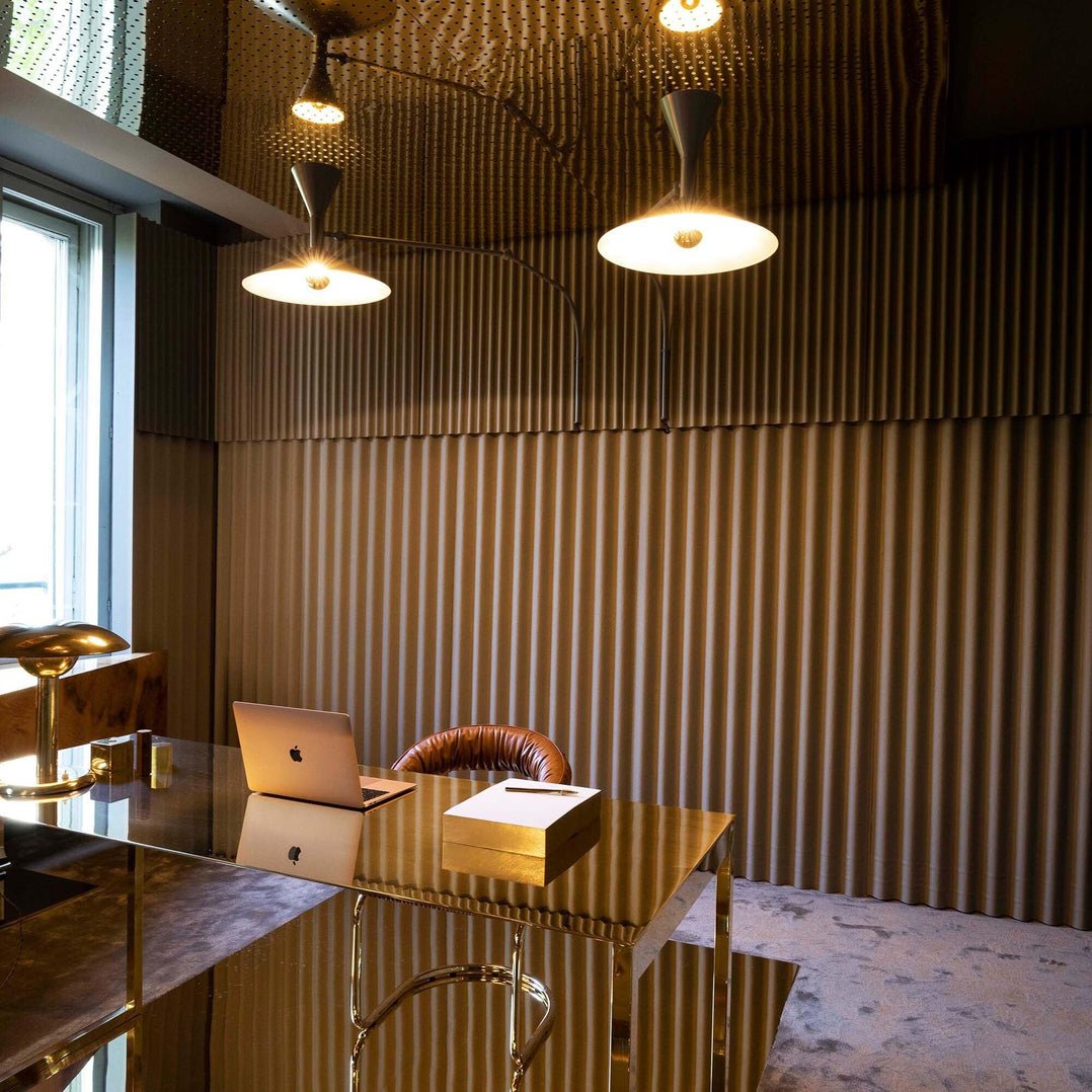 Marseille Plug-in Wall Light with Adjustable Arm and LED