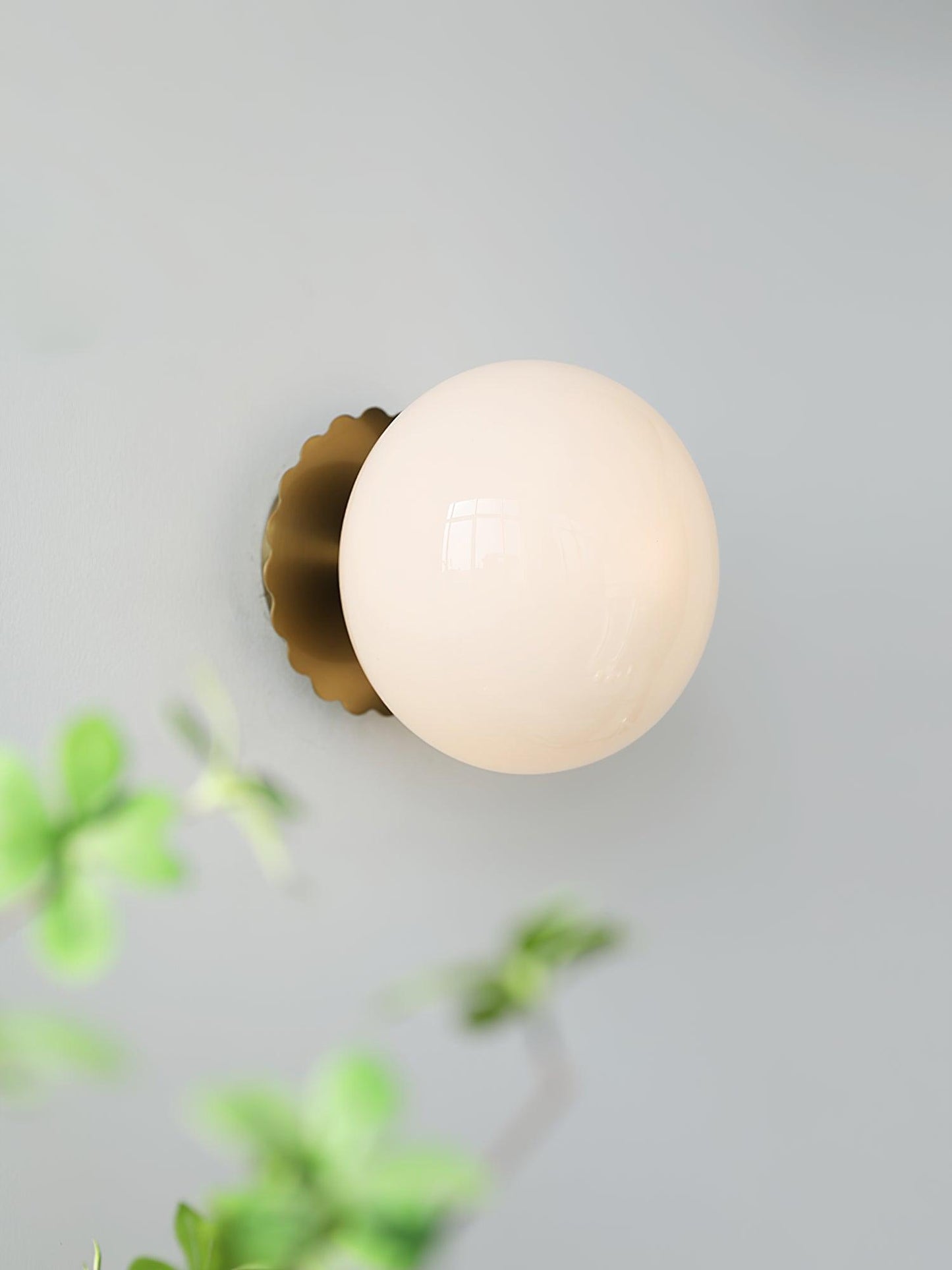 Marshmallow Sconces Pink Glass LED Wall/Ceiling Light