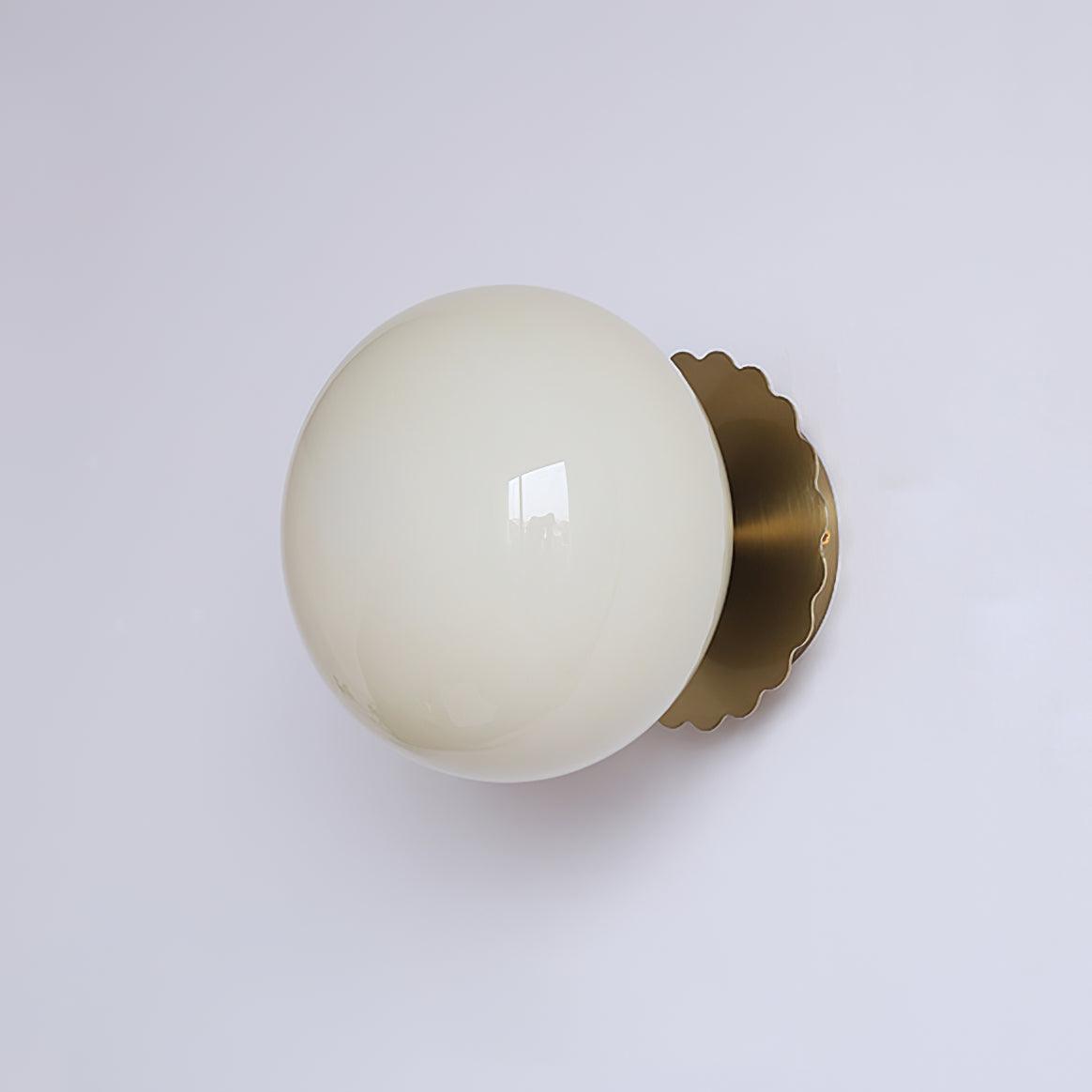 Marshmallow Sconces Pink Glass LED Wall/Ceiling Light