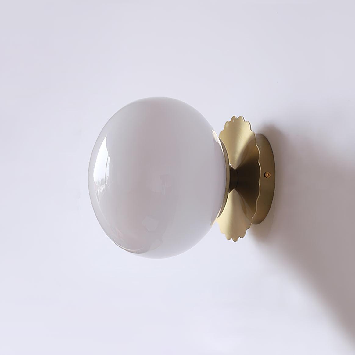 Marshmallow Sconces Pink Glass LED Wall/Ceiling Light