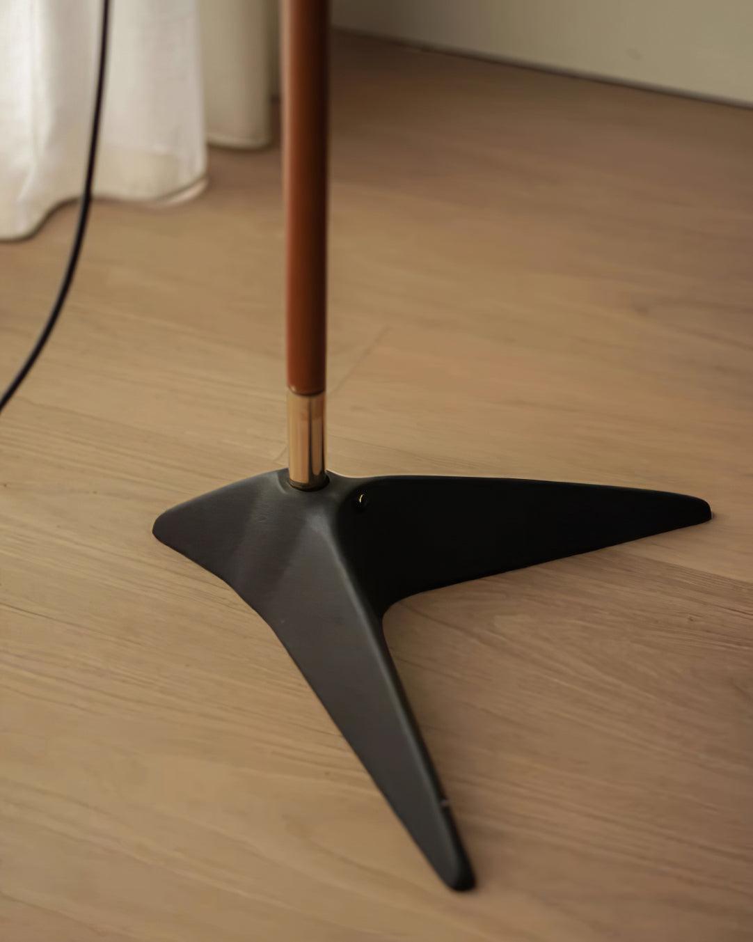 Matsusu Floor Lamp LED Brass Ash Wood Indoor Lighting