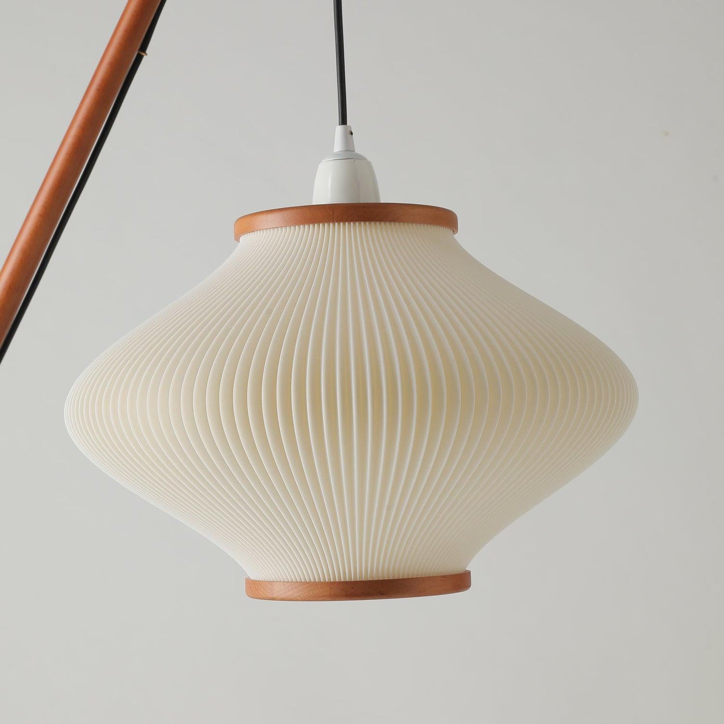Matsusu Floor Lamp LED Brass Ash Wood Indoor Lighting