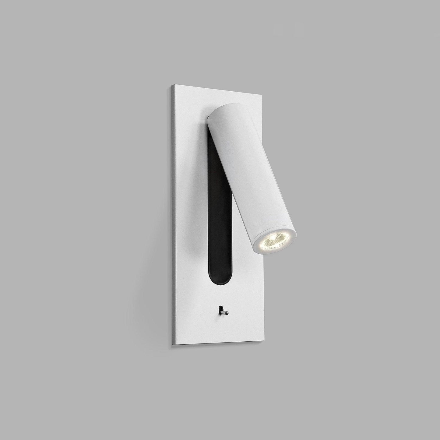 Folded Back Bedside Wall Lamp with LED Light and Switch