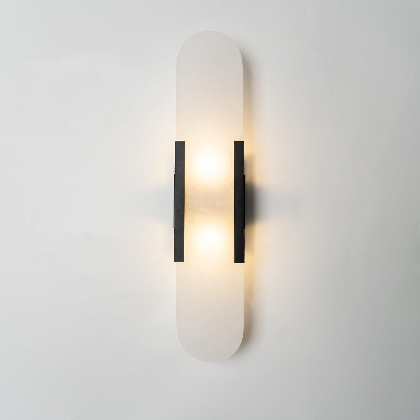 Melange Elongated Alabaster Wall Lamp - LED Indoor Lighting