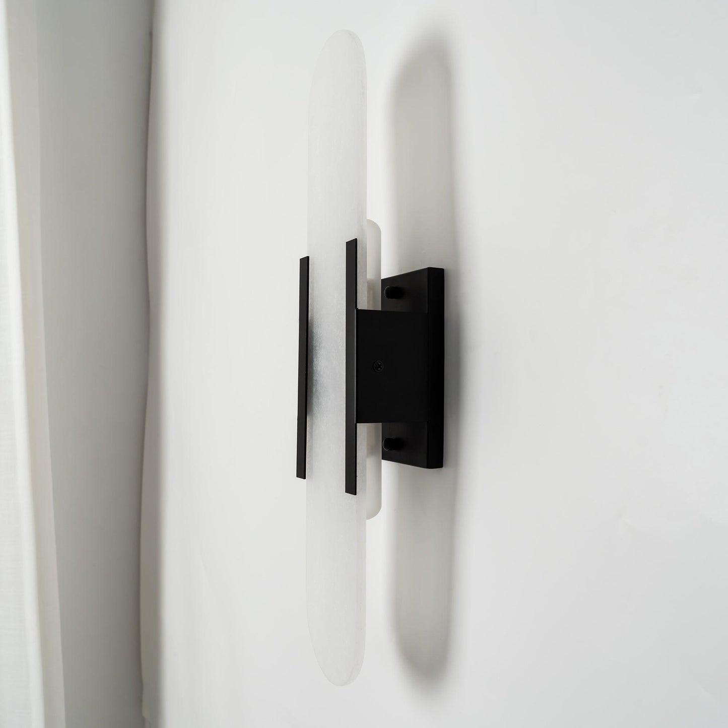 Melange Elongated Alabaster Wall Lamp - LED Indoor Lighting