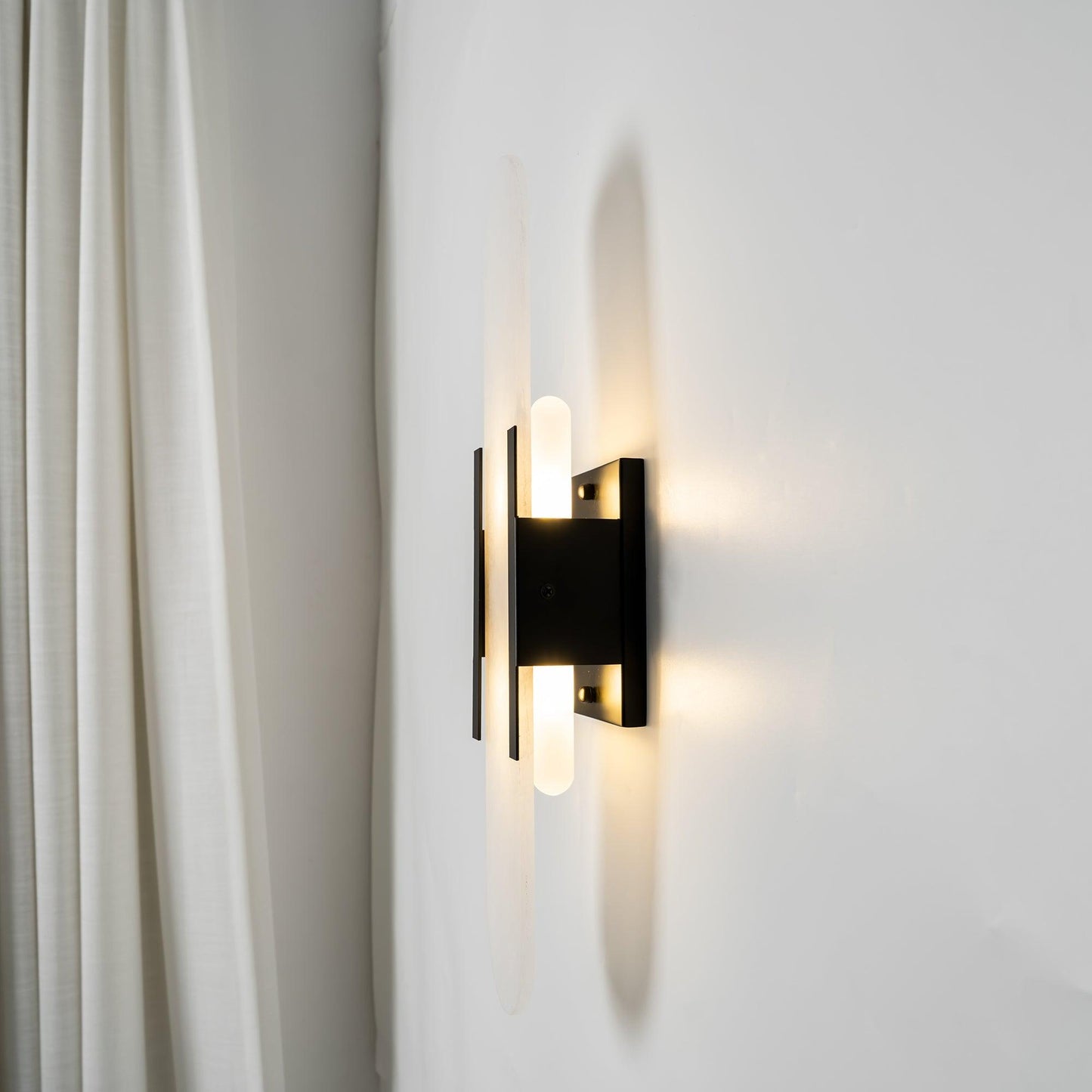 Melange Elongated Alabaster Wall Lamp - LED Indoor Lighting