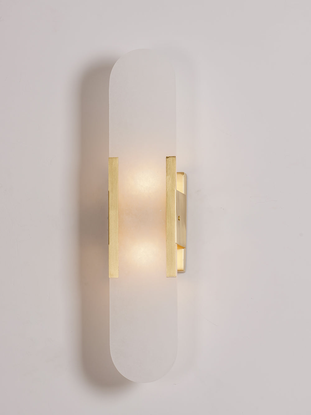 Melange Elongated Alabaster Wall Lamp - LED Indoor Lighting
