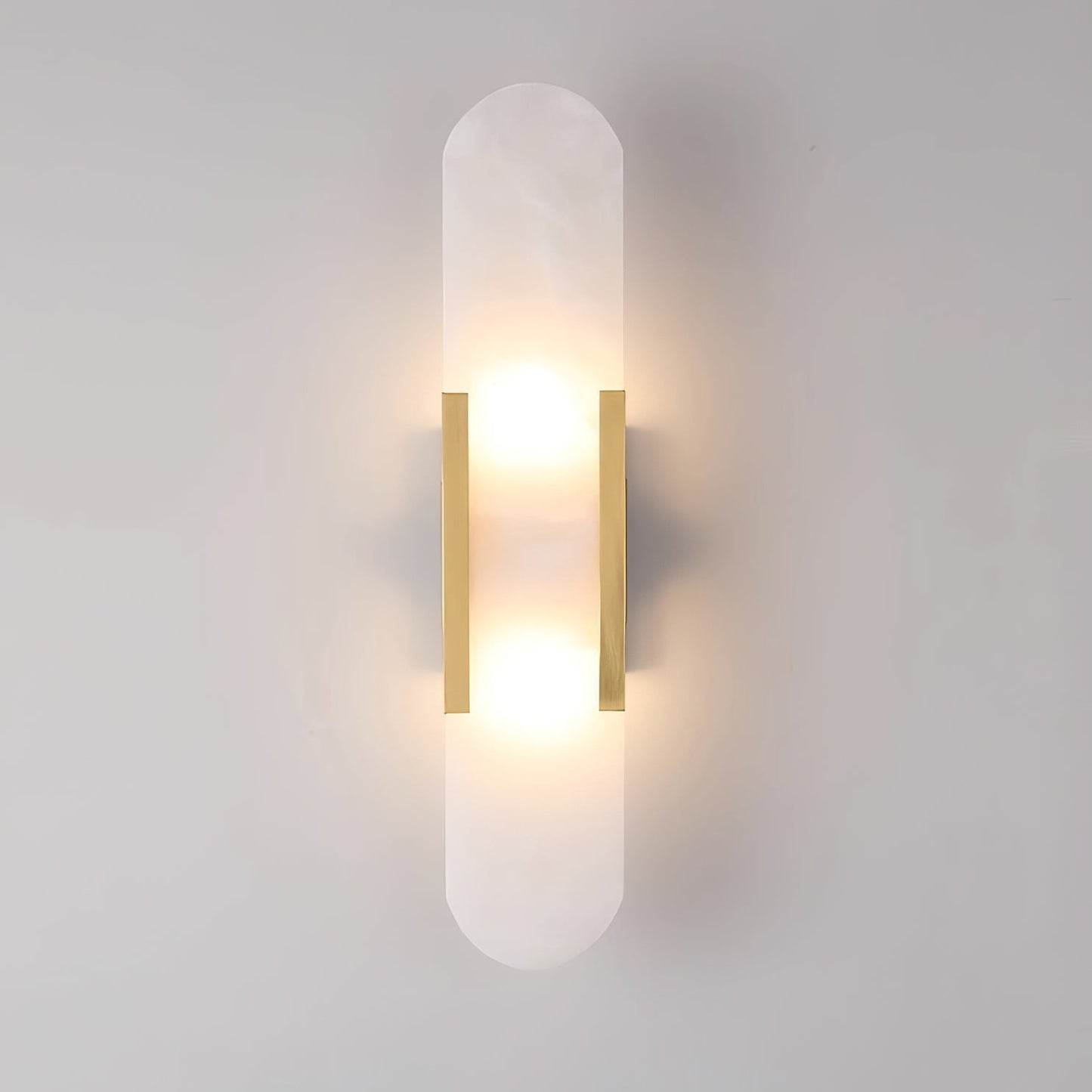 Melange Elongated Alabaster Wall Lamp - LED Indoor Lighting