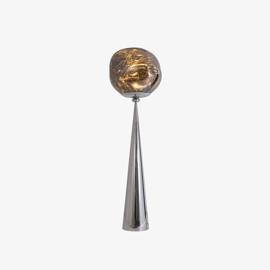Cone Lava Floor Lamp - LED Indoor Lighting, Stylish Design