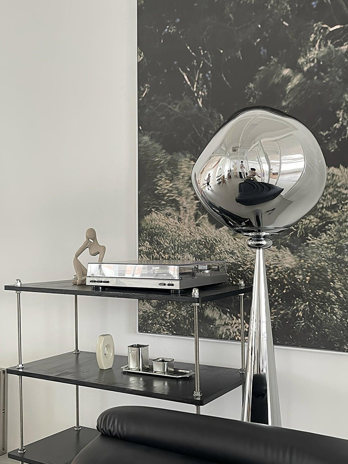 Cone Lava Floor Lamp - LED Indoor Lighting, Stylish Design