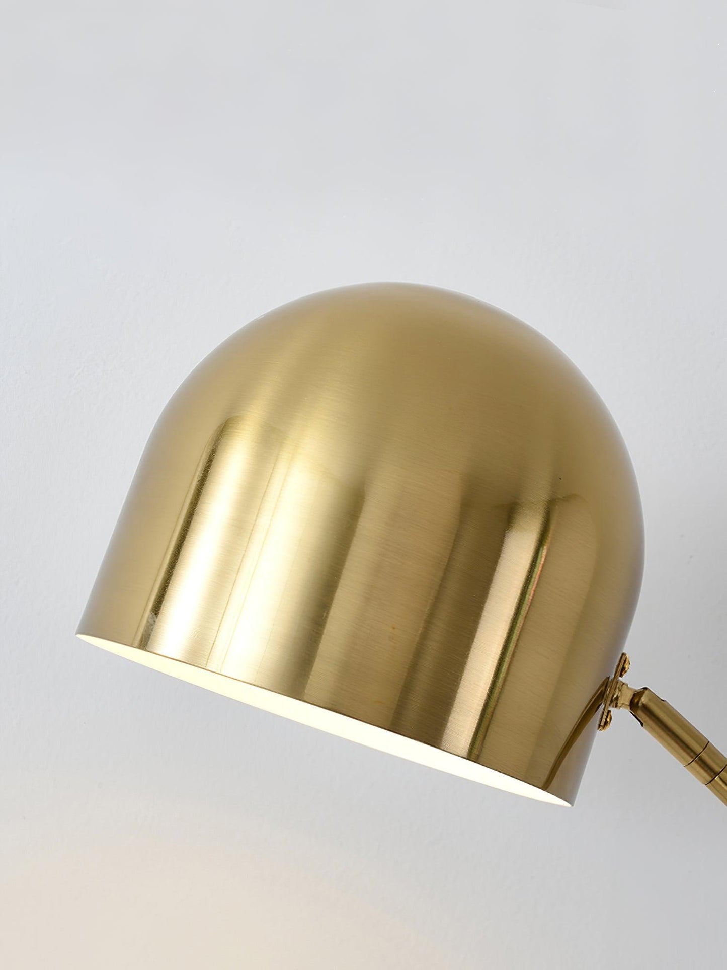 Metronome Floor Lamp - LED, Metal & Leather Design, Indoor