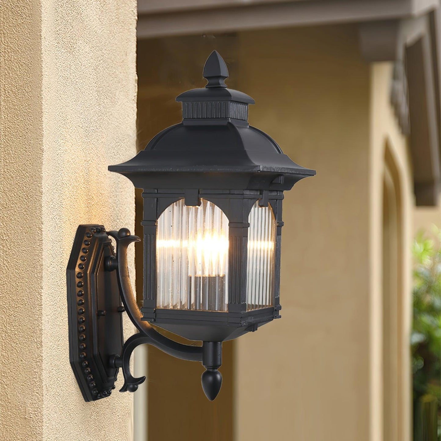 Miller Roof Outdoor Wall Light IP65 Waterproof LED Garden