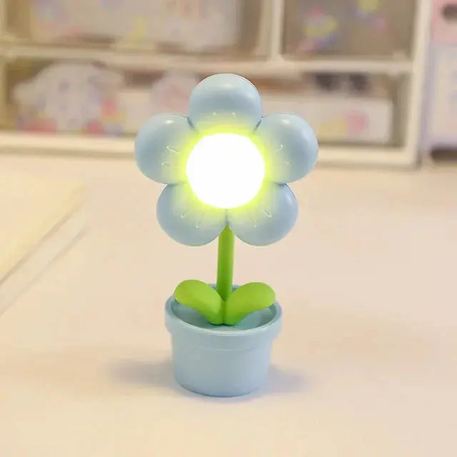 Kleine Tischlampe in Blumenform - LED Flower Table Lamp