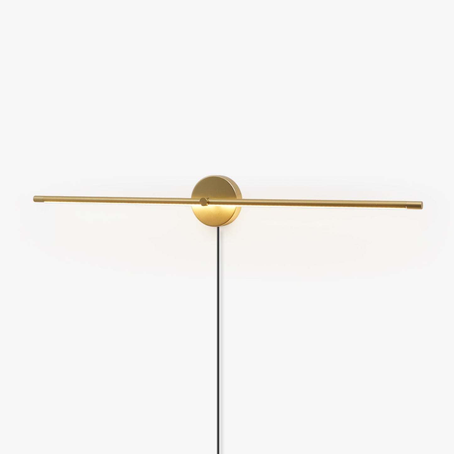 Minimalist Linear LED Plug-in Wall Lamp for Bathroom Lighting