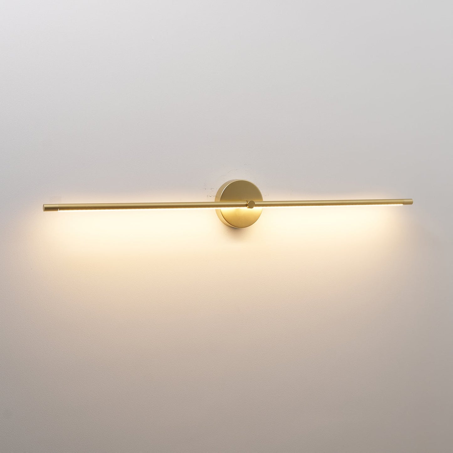 Minimalist Linear LED Plug-in Wall Lamp for Bathroom Lighting