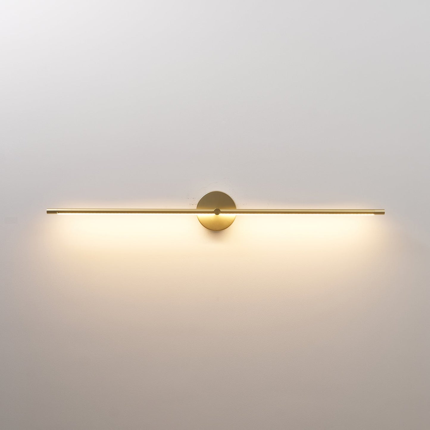 Minimalist Linear LED Plug-in Wall Lamp for Bathroom Lighting