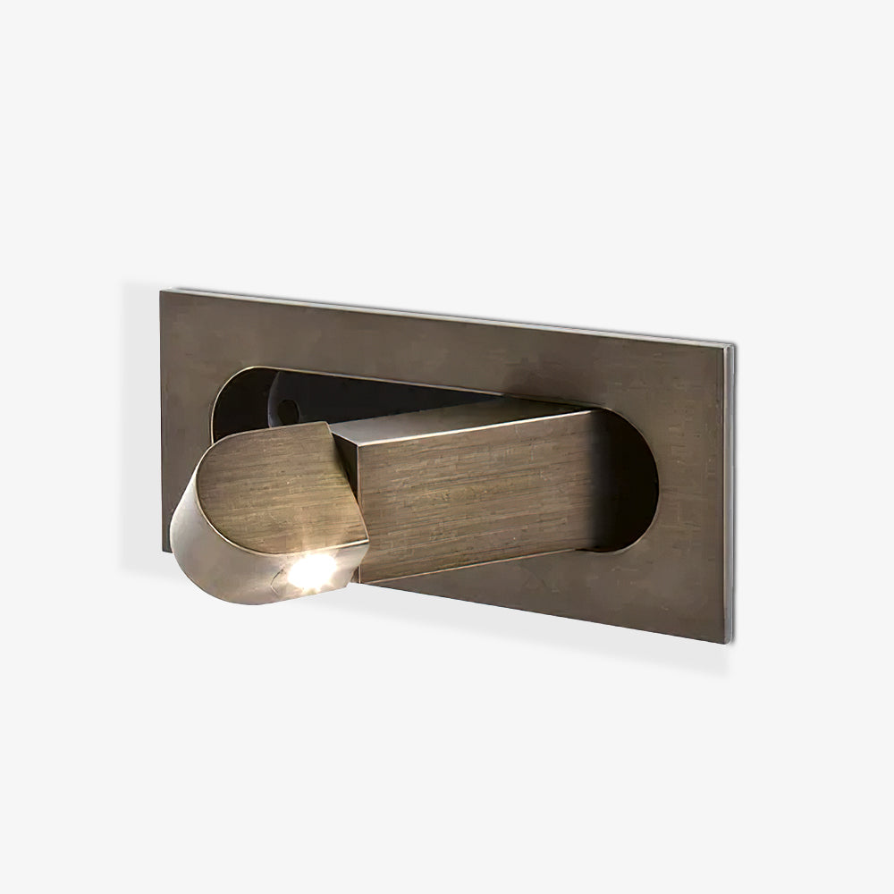 Modern LED Bedside Reading Light with Adjustable Head