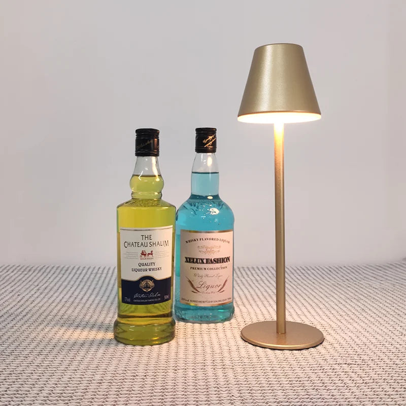 Wireless Desk Lamp - Modern, Rechargeable & Flexible