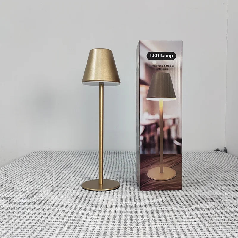 Wireless Desk Lamp - Modern, Rechargeable & Flexible