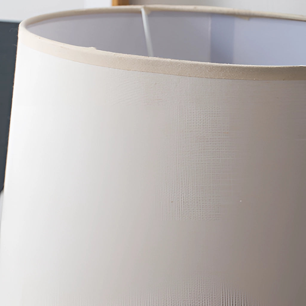 Modern Table Lamp with Shade – Rechargeable LED Light for Living Room or Bedroom