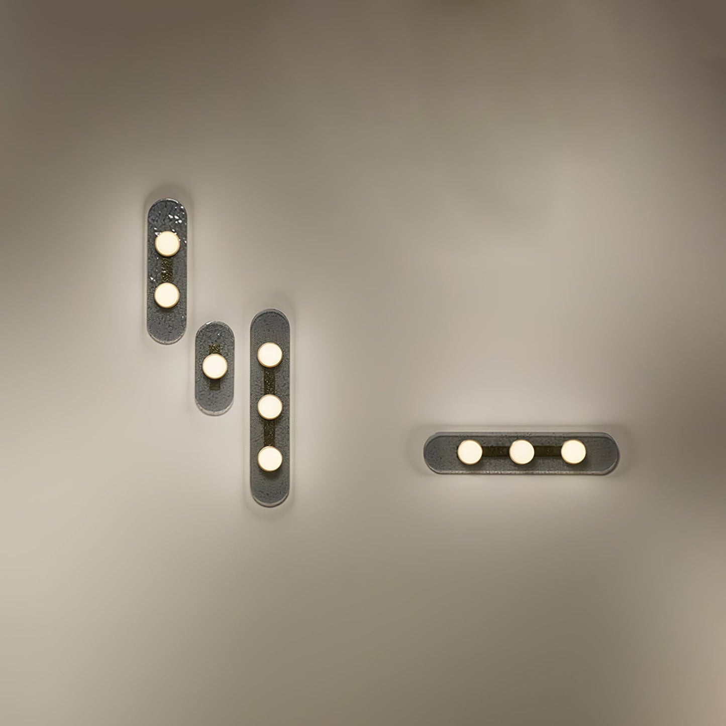 Modulo Wall Light - LED Indoor Wall Lighting Fixture, Gold