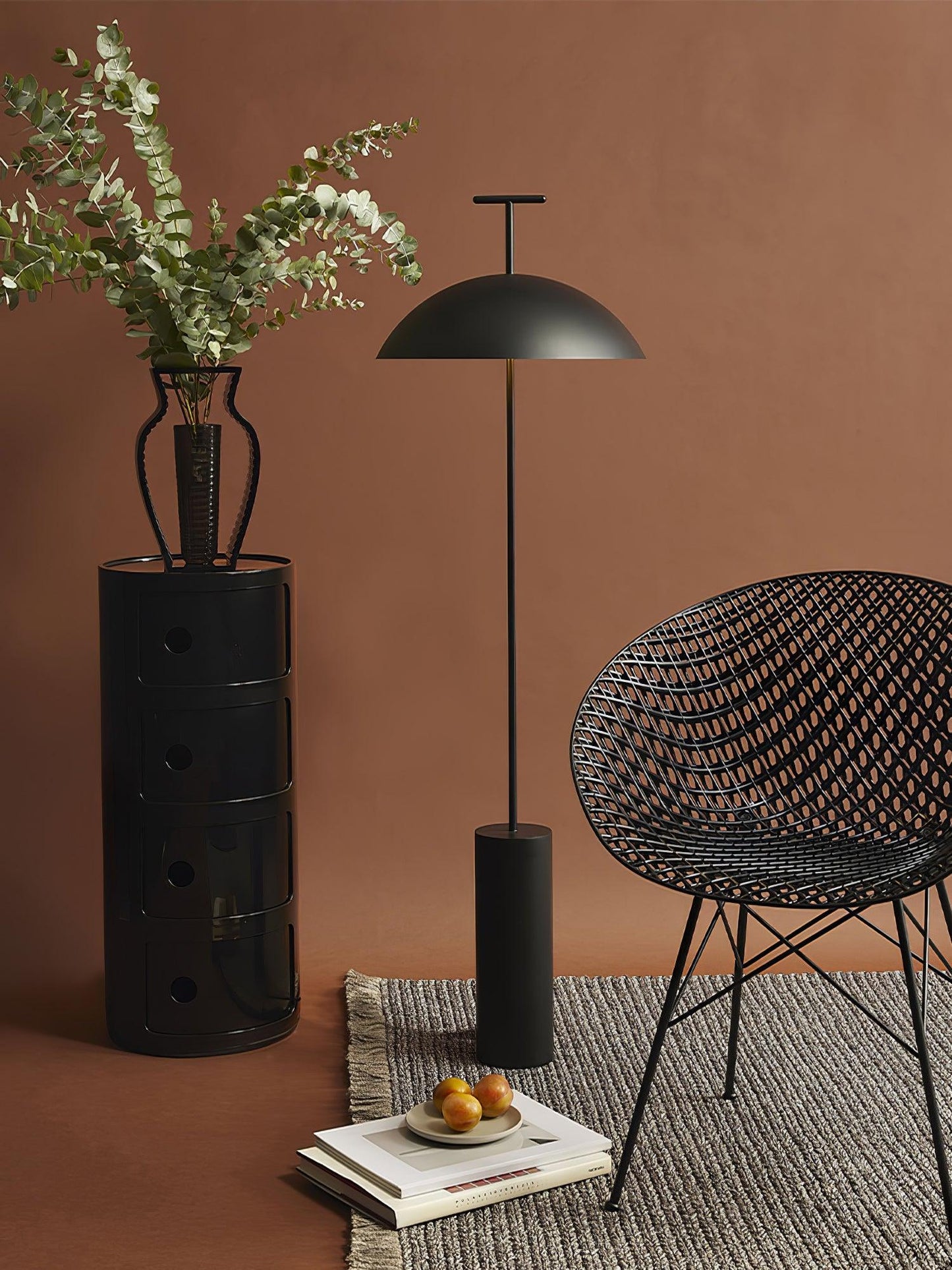 Monolith Dome Floor Lamp LED Indoor Light - Modern Design
