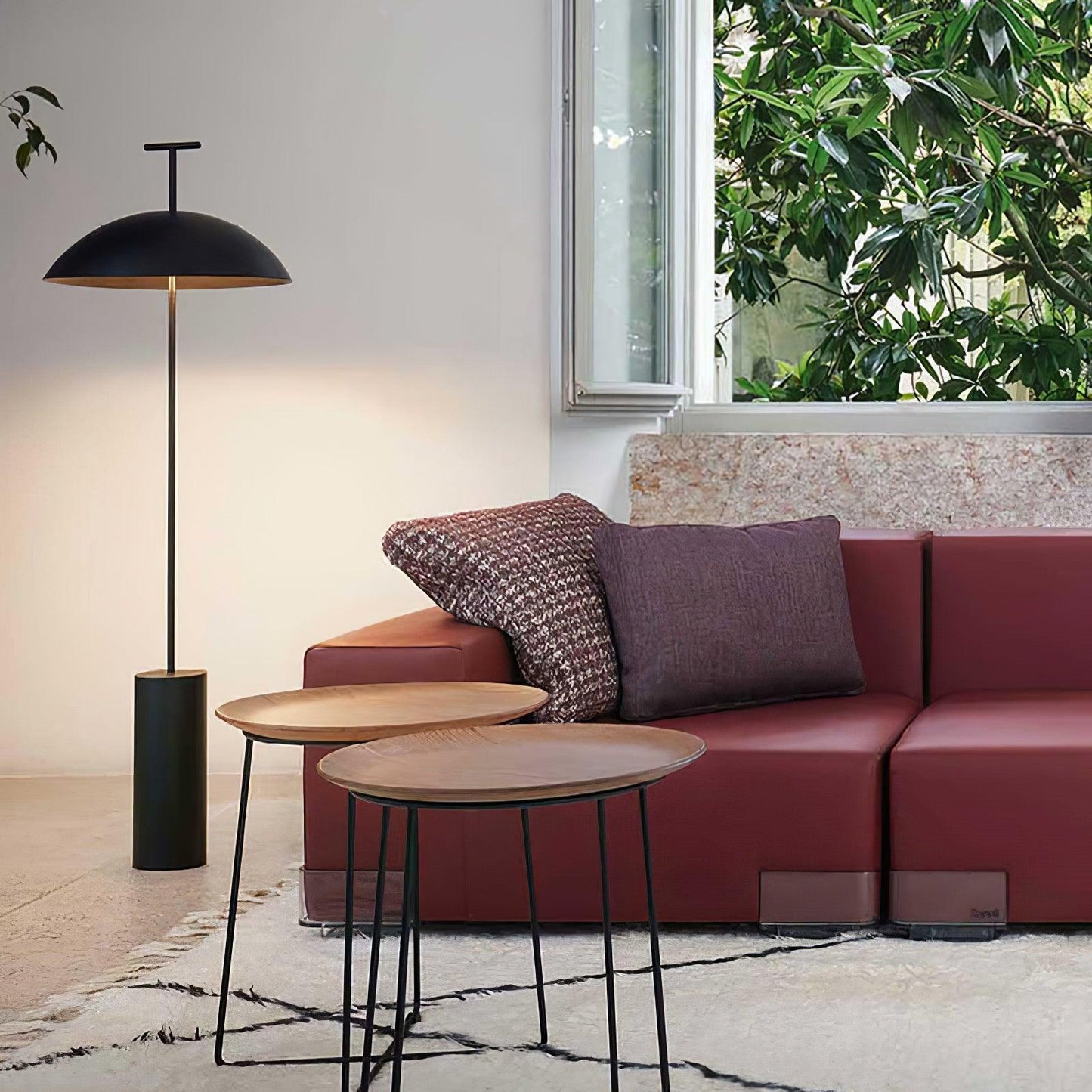 Monolith Dome Floor Lamp LED Indoor Light - Modern Design