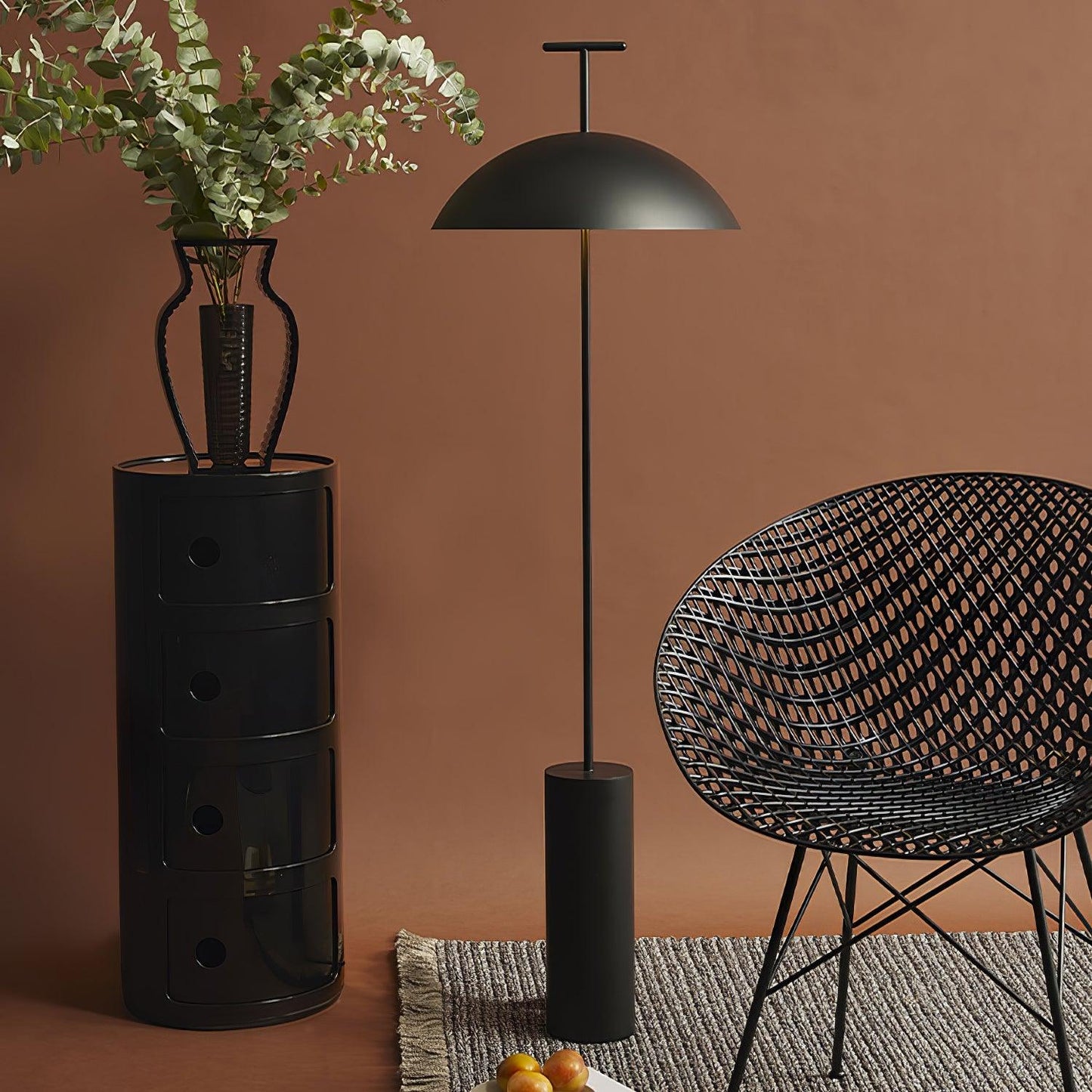 Monolith Dome Floor Lamp LED Indoor Light - Modern Design