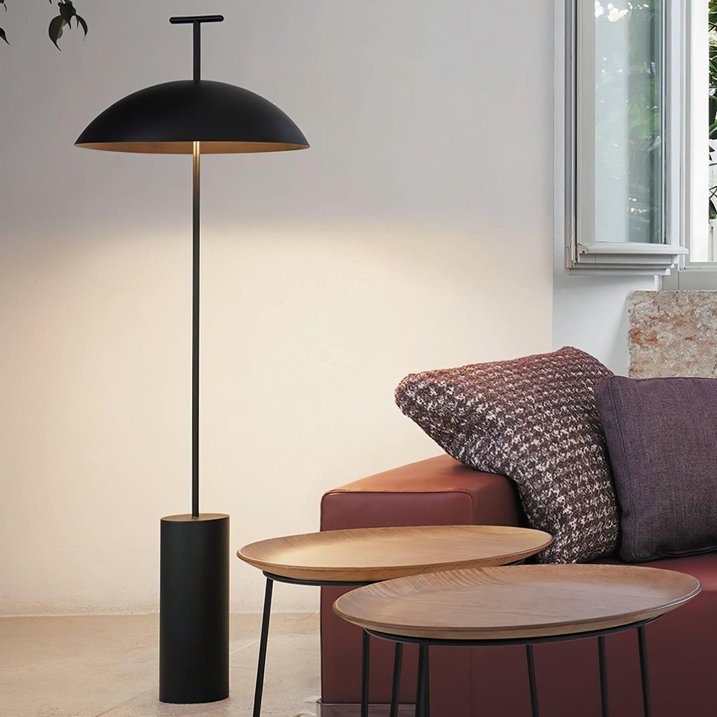 Monolith Dome Floor Lamp LED Indoor Light - Modern Design