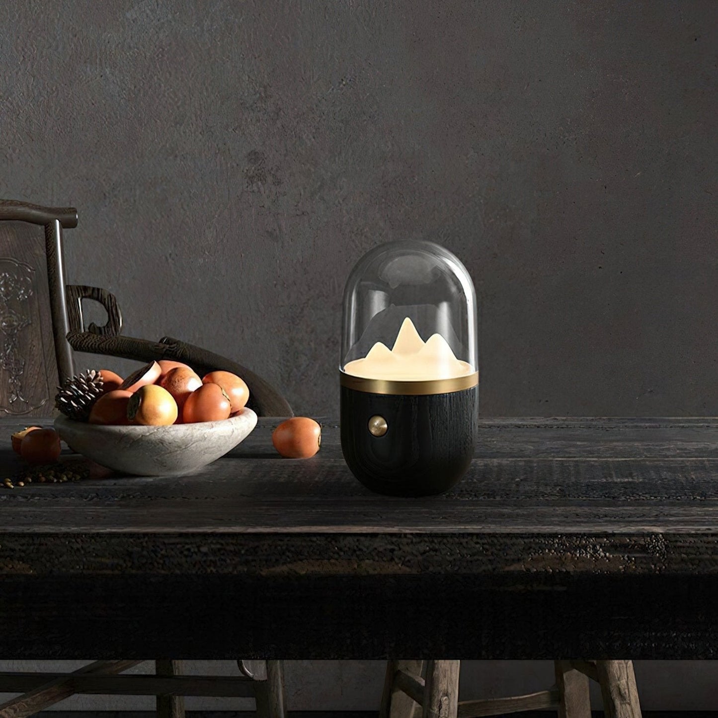 Mountain Peak Night Table Lamp