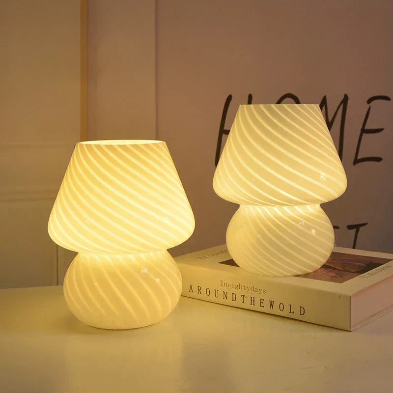 Murano Glass Table Lamp - Elegant and Unique Design