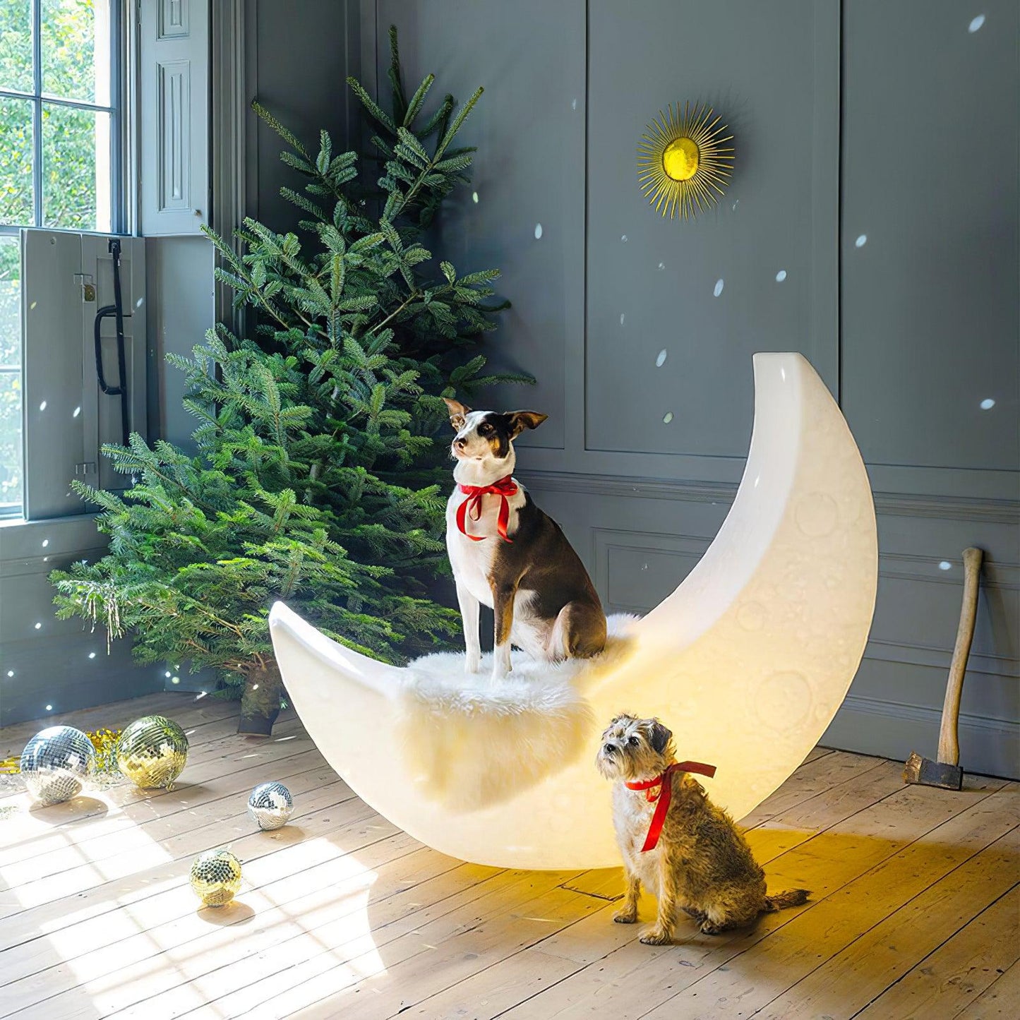 My Moon Floor Lamp - LED Indoor Outdoor Ambient Lighting