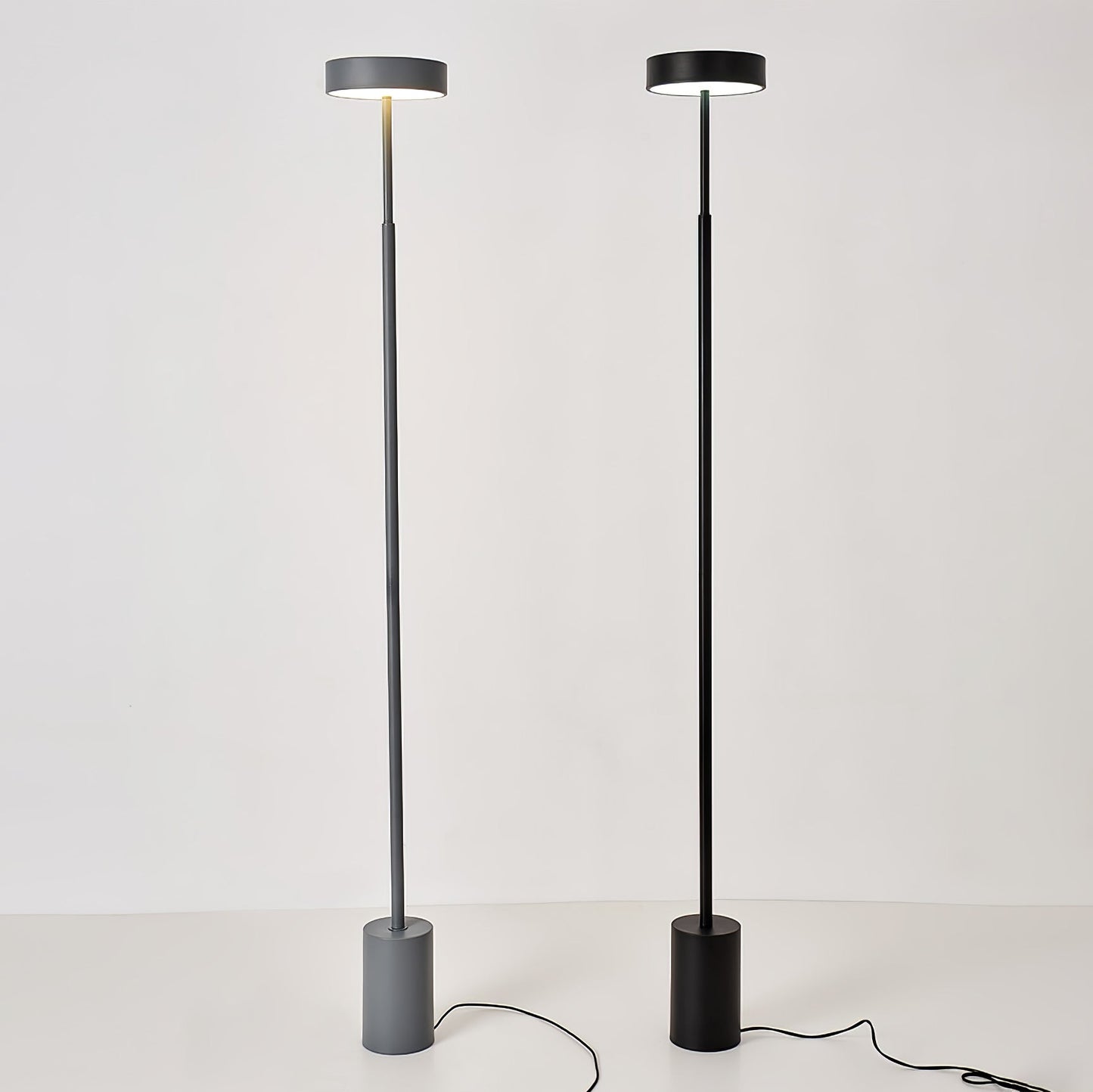 Naya Rotatable Floor Lamp with Integrated LED Lighting