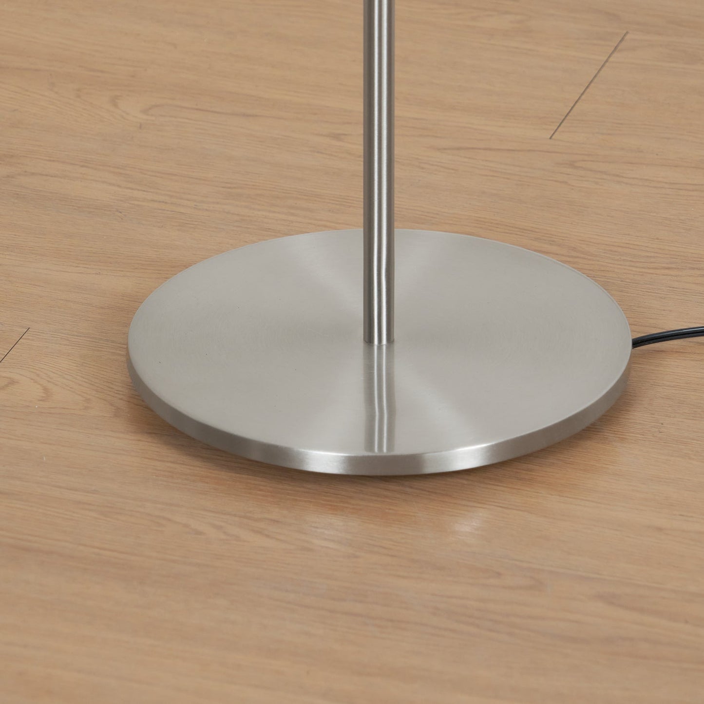 Nelson Floor Lamp - Elegant LED Indoor Lighting, Chrome Finish
