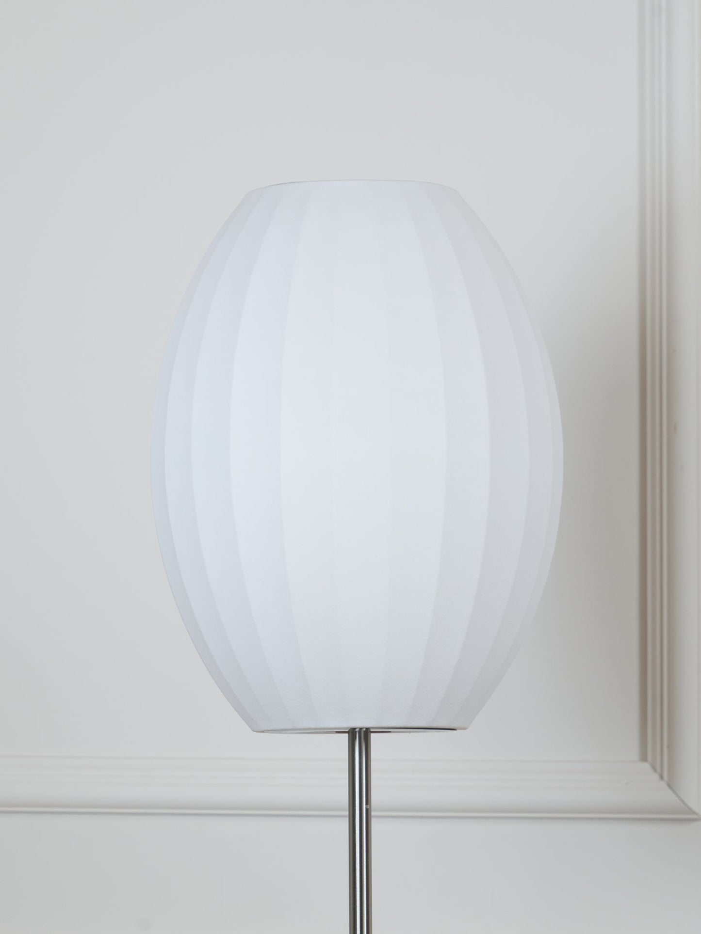 Nelson Floor Lamp - Elegant LED Indoor Lighting, Chrome Finish