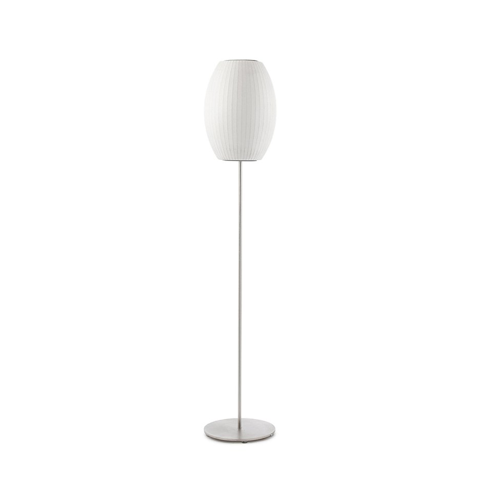 Nelson Floor Lamp - Elegant LED Indoor Lighting, Chrome Finish