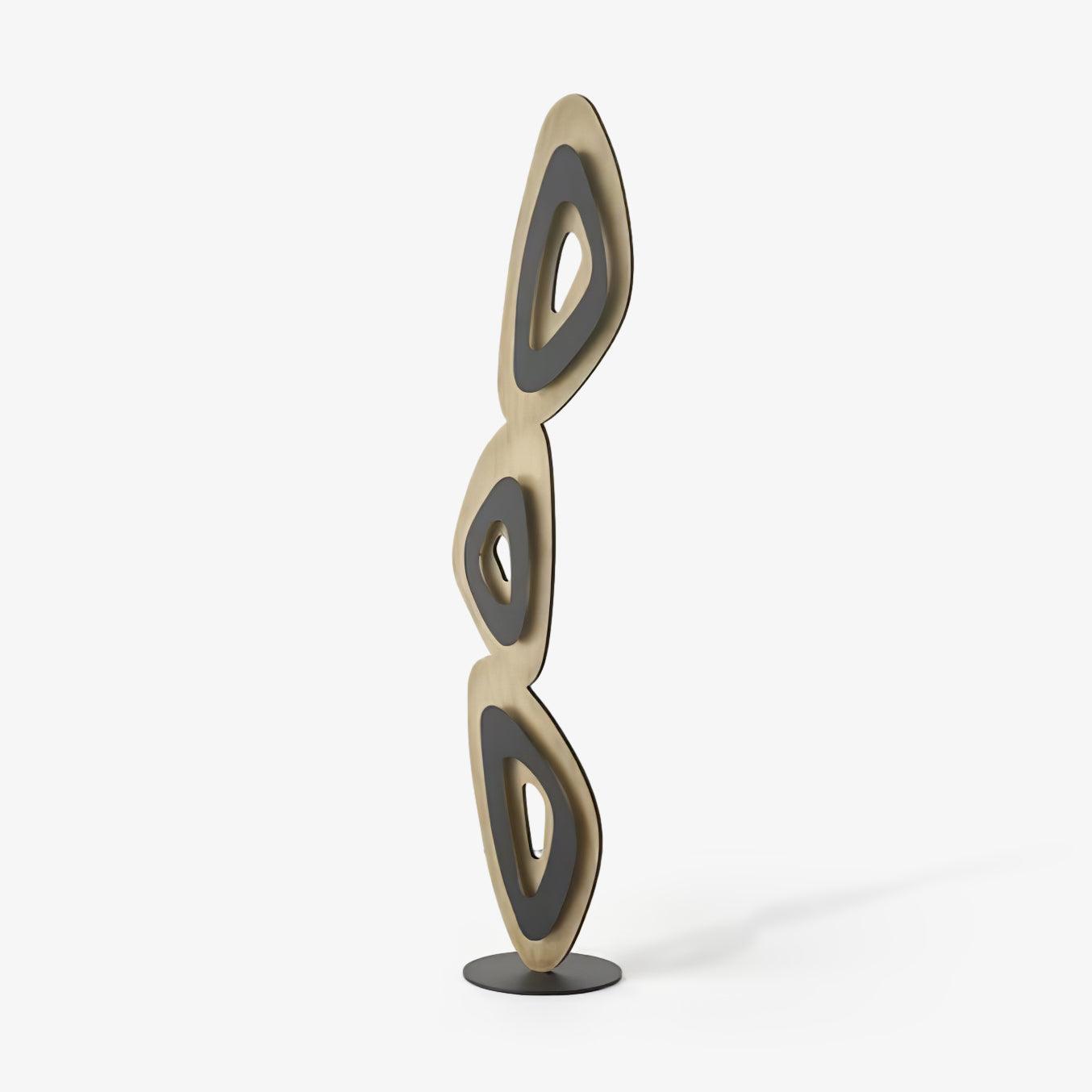 Nevis Floor Lamp - Modern LED Design with Black Shade