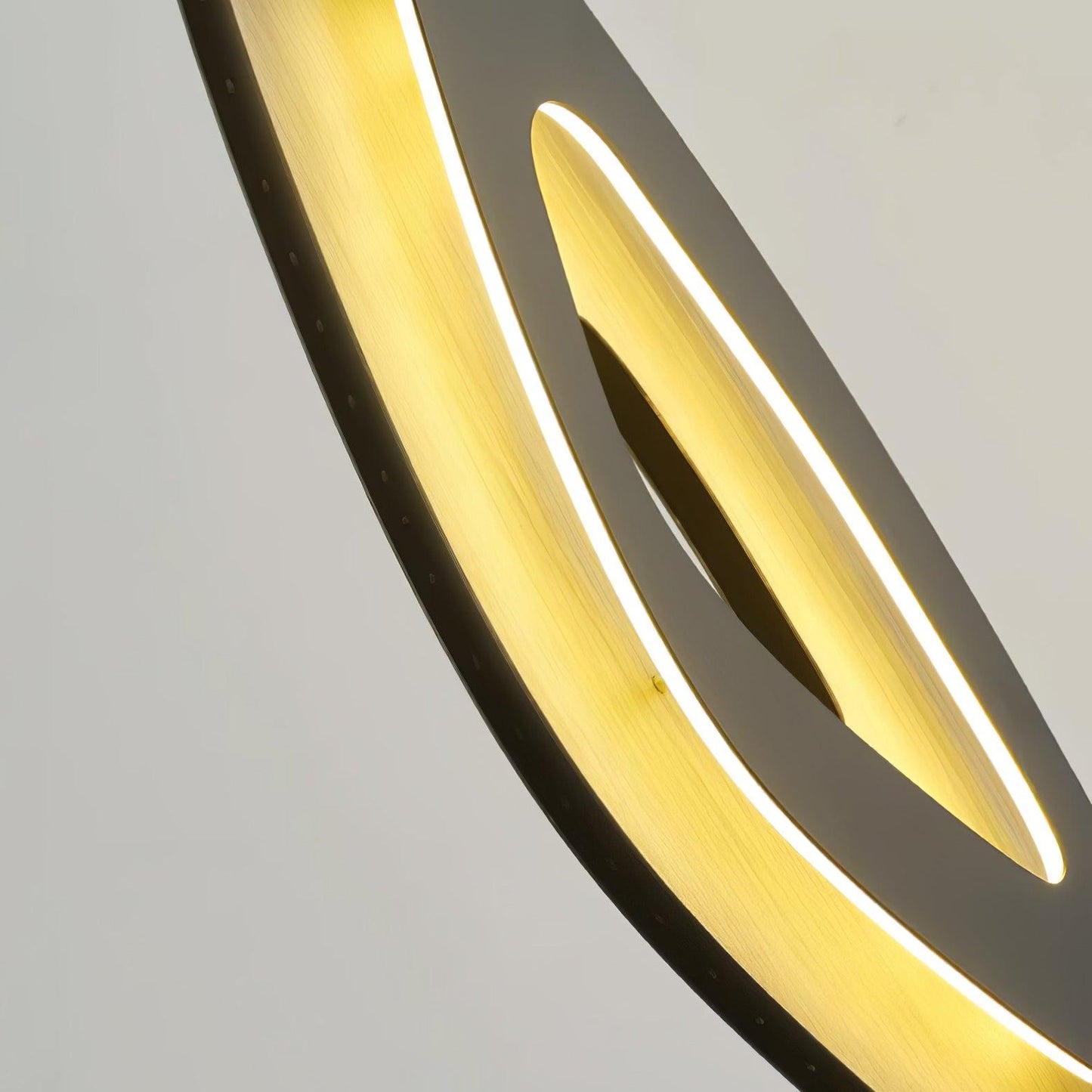 Nevis Floor Lamp - Modern LED Design with Black Shade