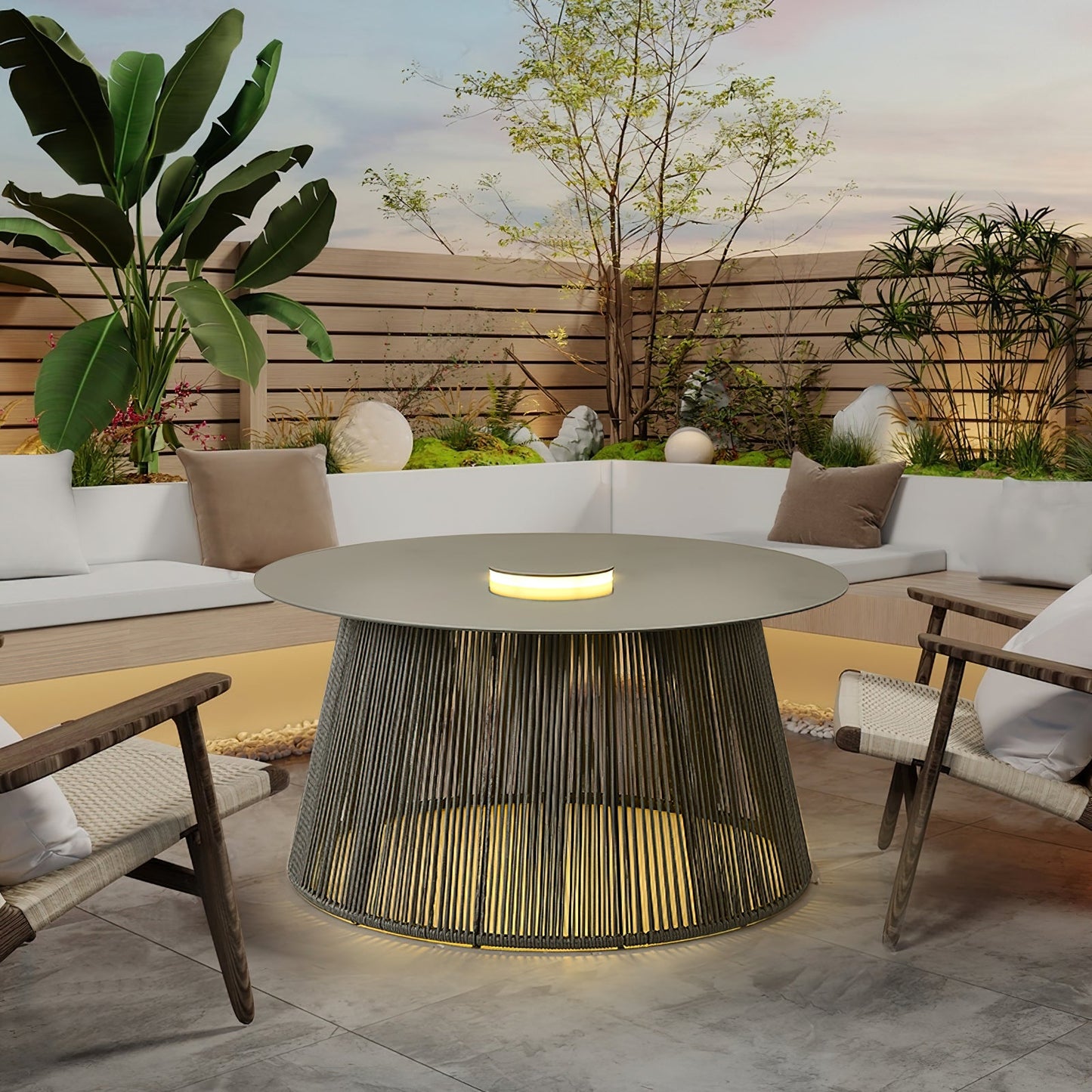Nit Outdoor Portable Solar Floor Lamp - LED, Waterproof, Dimmable