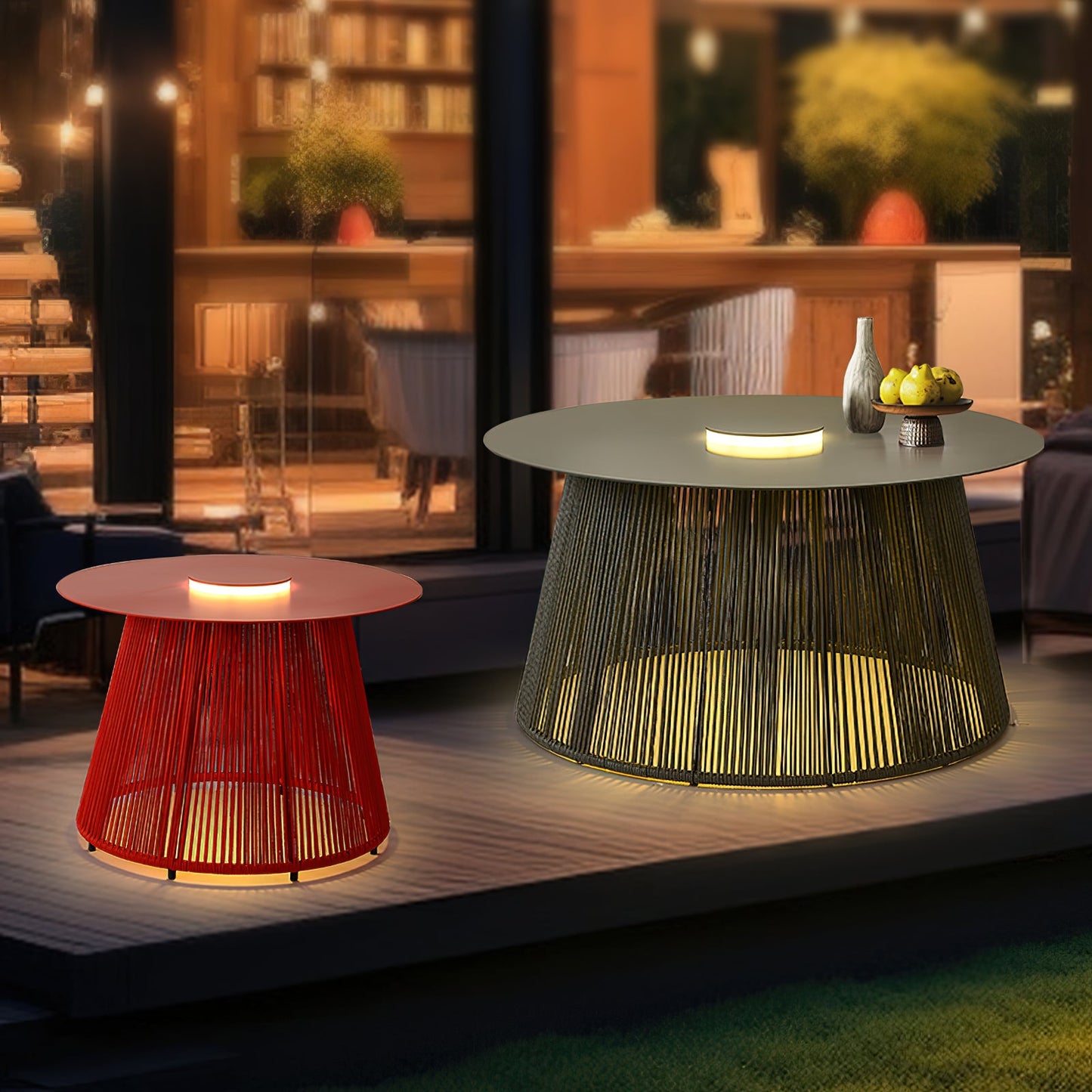 Nit Outdoor Portable Solar Floor Lamp - LED, Waterproof, Dimmable