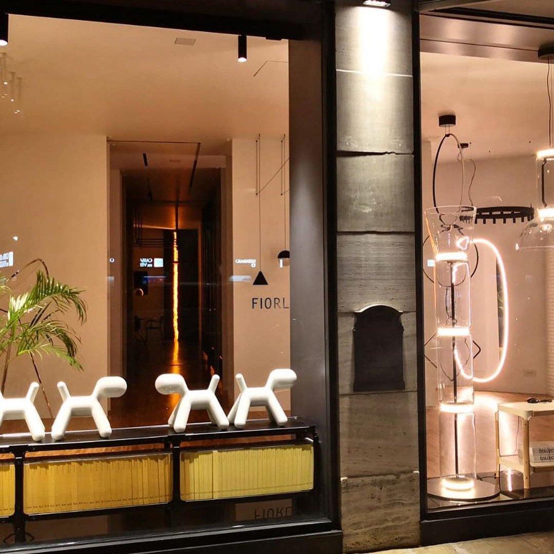 Bamboo Glass Floor Lamp with Integrated LED Light, Stylish Design